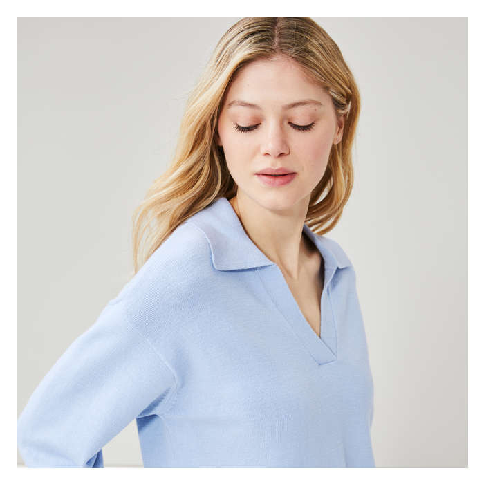 Women's Collared Pullover